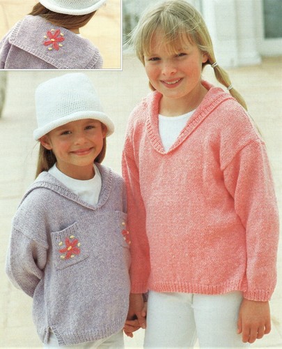 Easy knit cute girls - knit, sailor