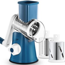 Rotary Cheese Grater with 3