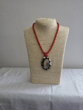 Vintage Coral Abalone Mother