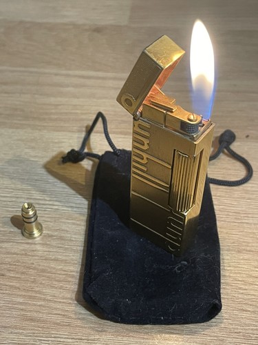 Vintage dunhill rollagas - vintage, gold