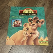 Panini Lion King 2 Sticker Album Empty With Wall Chart 