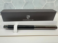 OEM Official Porsche Cayman Dark Grey Ballpoint Pen Carbon Fiber