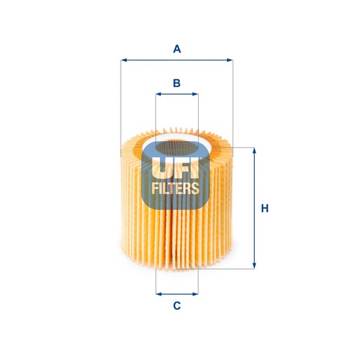 Ufi 150 oil filter - oil, for