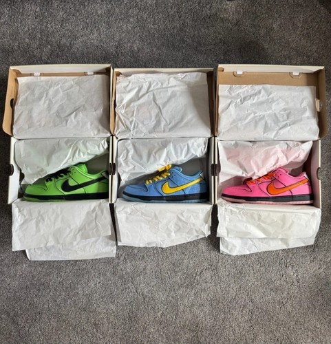 Nike dunk the powerpuff - x,