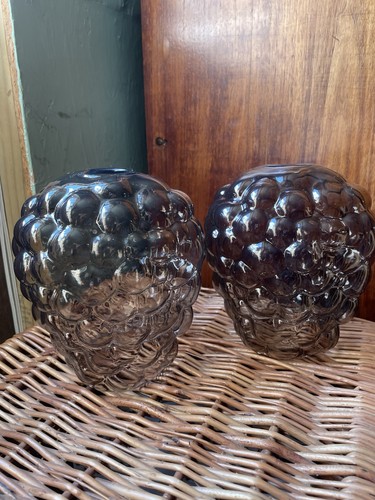 Bubble smoked glass ceiling - smoked,