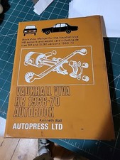 Autopress Workshop Manual No