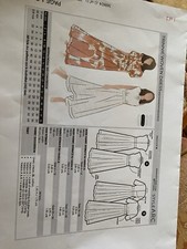 Paper Pattern Ladies Dresses