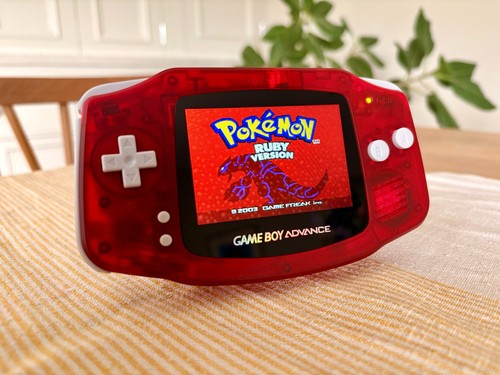 Nintendo game boy advance - advance, ruby