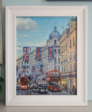 London Regent Street, oil