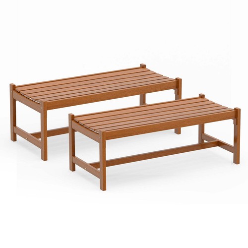Set 112cm patio wood - set,