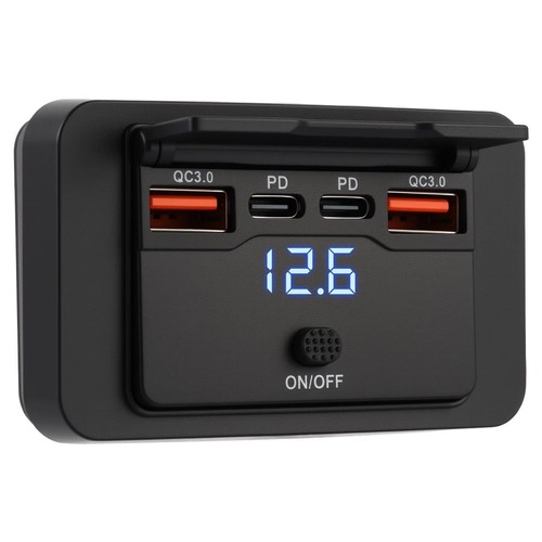 New ports 12v - 24v, pd