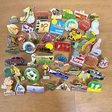 French Vintage Pin Badge Set