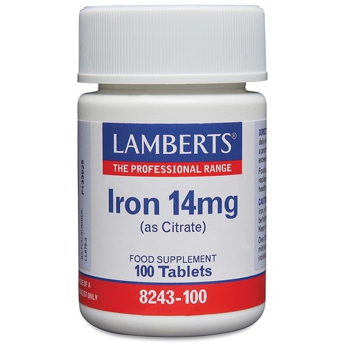 Lamberts iron 14mg - iron, food