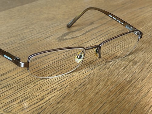 Miu 63bv eyeglasses gold - eyeglasses,