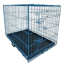 HugglePets Dog Cage PINK BLUE