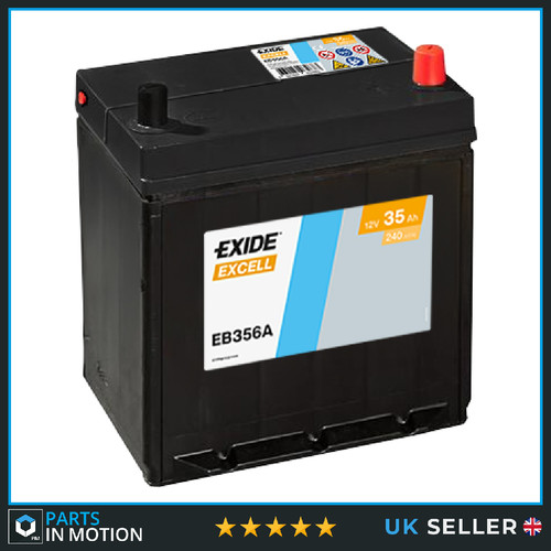 Car battery eb356a exide - eb356a,