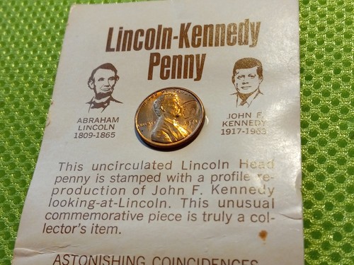 Lincoln kennedy penny - lincoln-kennedy,