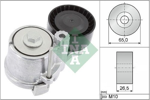 Ina belt tensioner for - v-belt,
