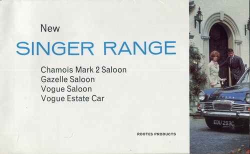 Singer chamois mk2 gazelle - singer,