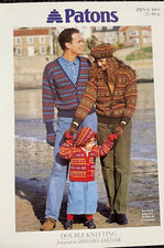 Family fair isle cardigan
