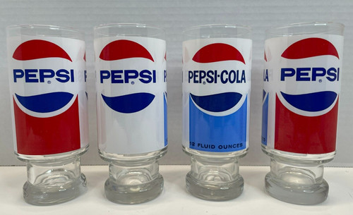 Vintage pepsi glass - vintage, 12