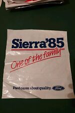 ford sierra 1985 rs cosworth xr4i Ghia xr4x4 dealer motor show bag promotion 