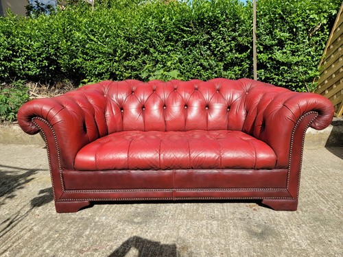 Chesterfield sofa leather - chesterfield,