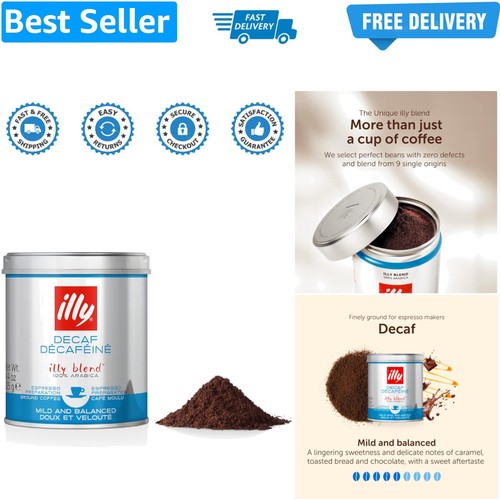 Illy decaffeinated ground - illy,