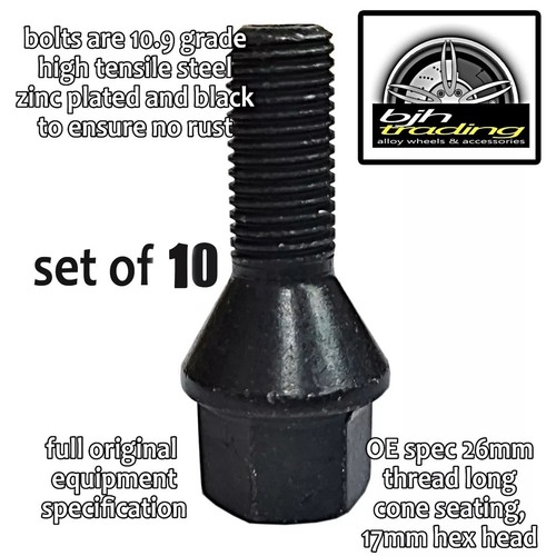 For vauxhall alloy wheel bolts - vauxhall,