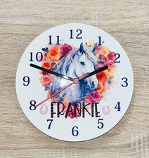 Horse Themed Design Wall Clock