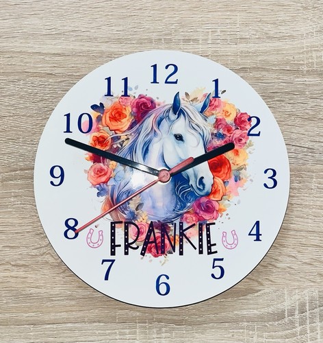 Horse themed design wall clock - horse,