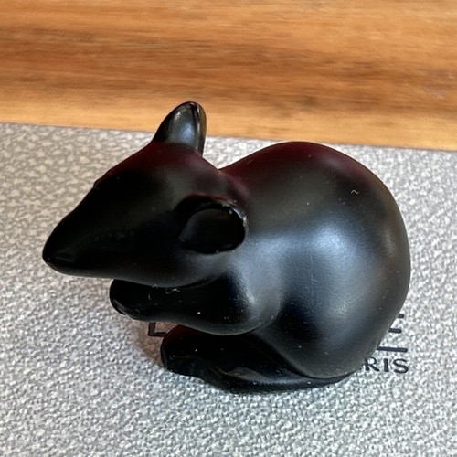 Lalique black glass - lalique,