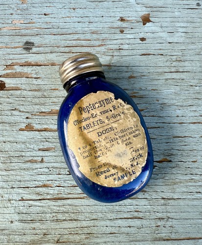 Antique vintage cobalt blue - antique,