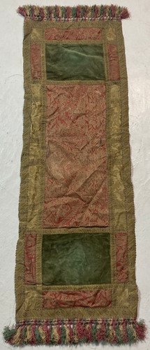 Vintage embroidered brocade - embroidered,