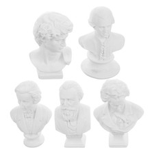  5 Pcs Mini Greek Statue