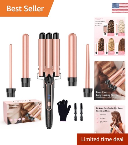 Versatile waver curling wand - versatile,