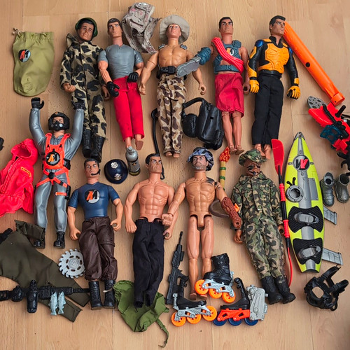 Action man bundle job lot - action,