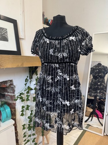 Per una black floral lace - per,
