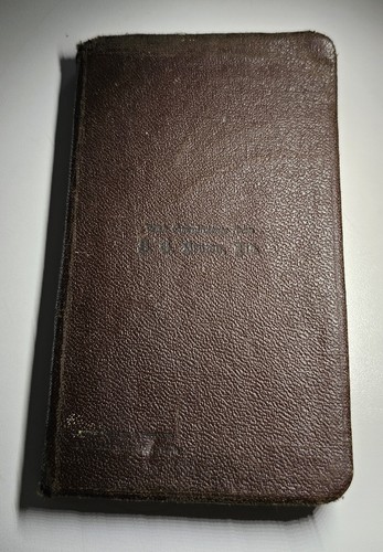 Vintage diary 1930 brown - vintage,