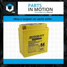 MB5U MOTOBATT Quadflex AGM Bike Battery 12V 7Ah