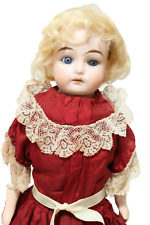 Old 37Cm Porcelain Head Doll