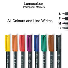 STAEDTLER Lumocolor Permanent Marker Pens - All Colours & Line Widths