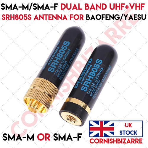 Sma dual band - dual, uhf+vhf