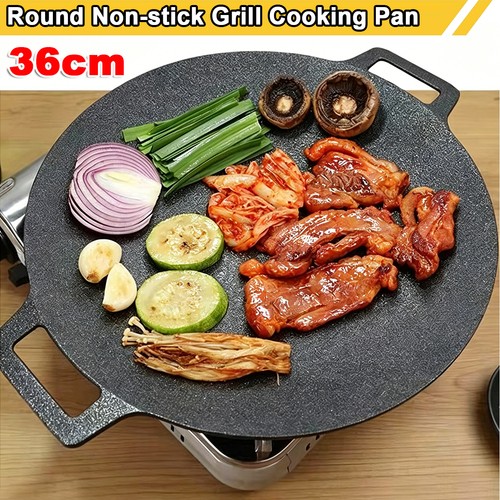 36cm round non stick - non, steak