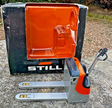 Still EXU 16 Diecast Hub Wagen Pallet Truck Silver Model Scale 1:25 Boxed