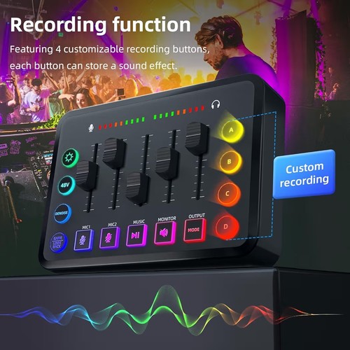 Gaming audio mixer streaming - audio,