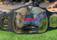 New Dual Tag Team Wrestling Championship Title Replica Adult Size brass 2mm