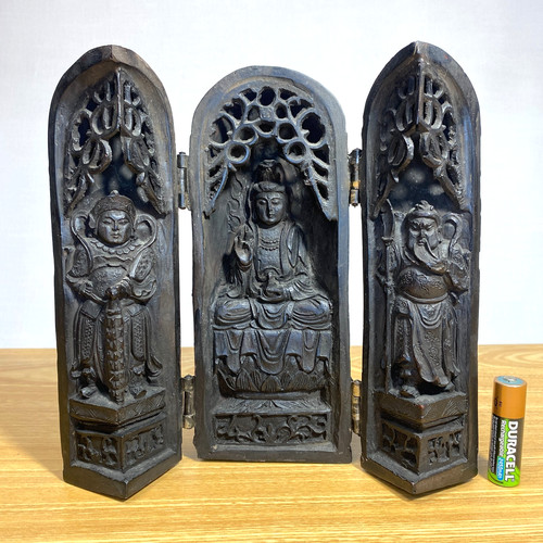 Carved wood buddhist - carved,