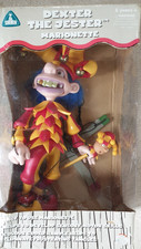 Vintage Dexter the Jester Marionette String Puppet ELC