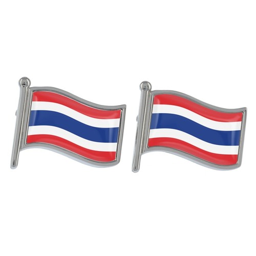 Thailand wave flag silver - thailand,